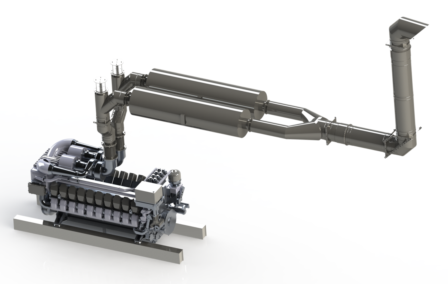 Generator and high pressure exhaust systems - Image 2