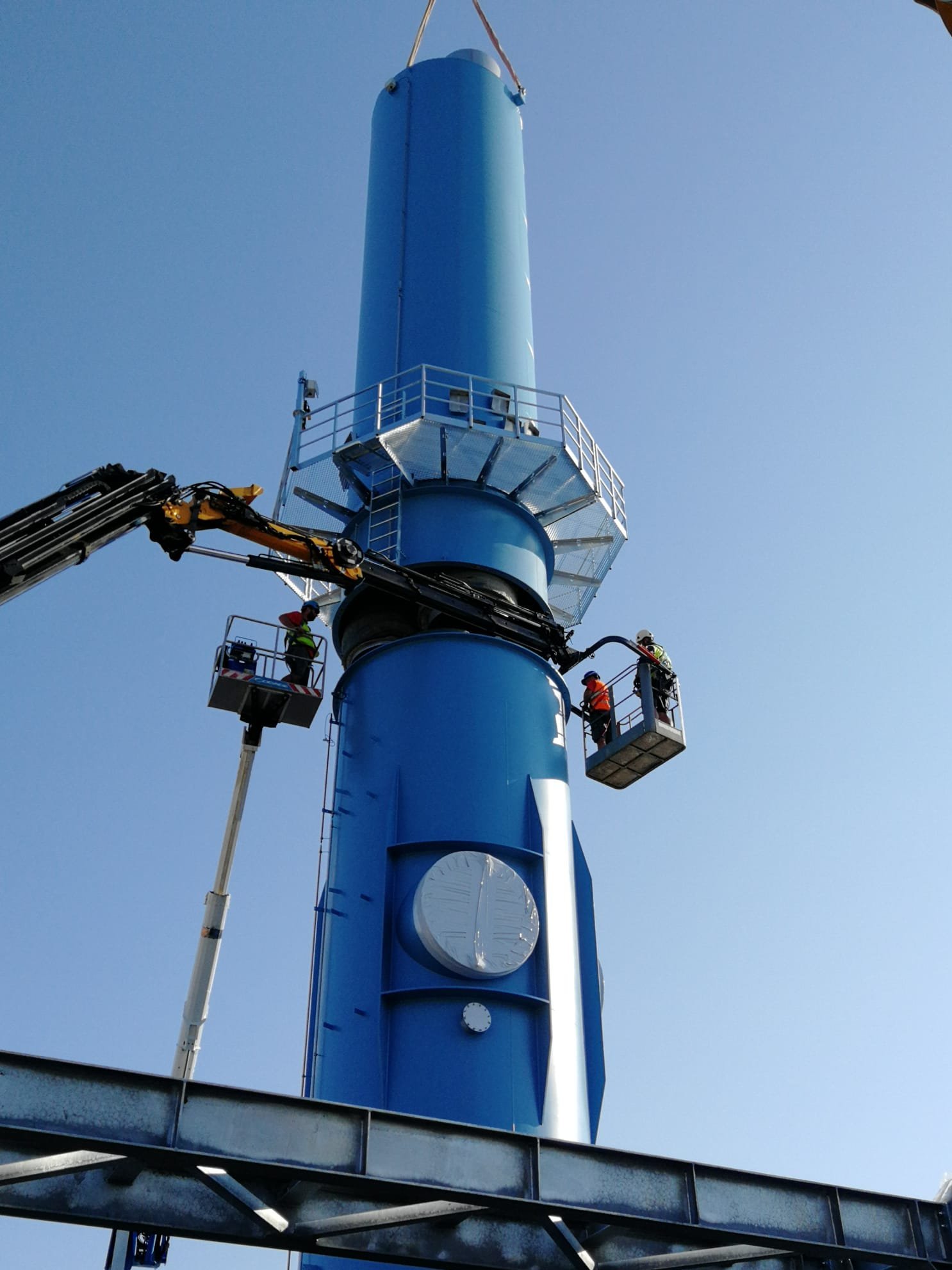 Freestanding industrial stacks - Jeremias UK Limited